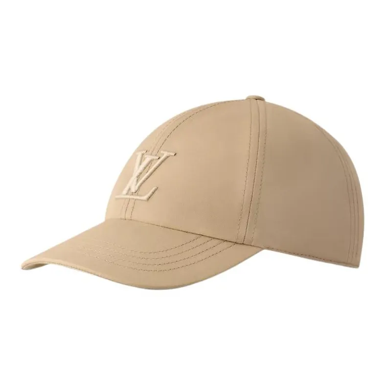 LOUIS VUITTON Cotton Baseball Caps Men's Camel-1