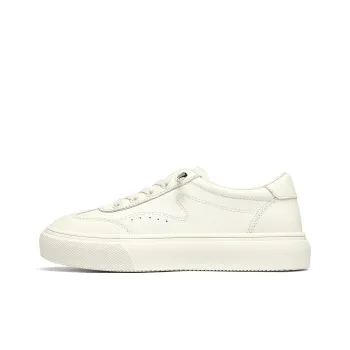 GOLDLION Low Top Skateboard Shoes Women's Ecru