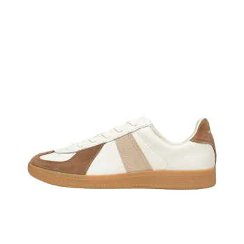 Norman Walsh Cushioning Low Top Skateboard Shoes Unisex Beige Brown