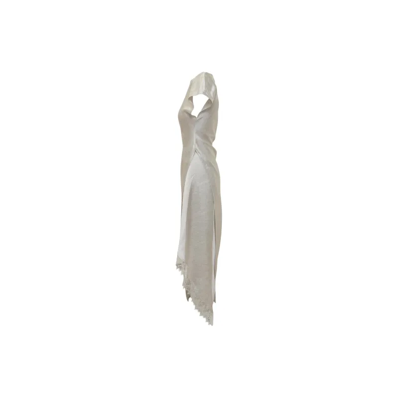 JW Anderson Asymmetric Crewneck Maxi Dress-2