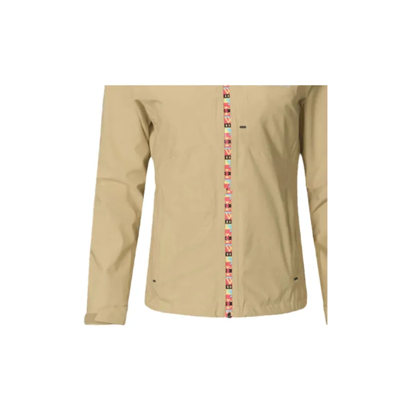 Columbia TITANIUM Hiking Breathable And Rainproof Windbreaker Jacket Women's Yellow-2