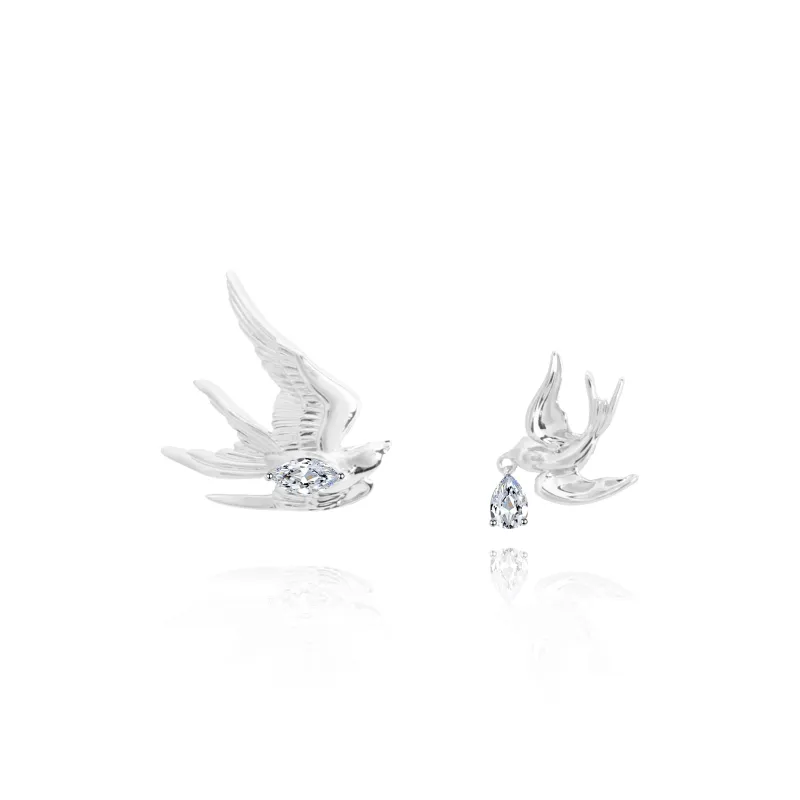 KEYS VIA Copper Alloy Clip On Earrings Women's-0