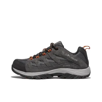 Columbia Crestwood Waterproof And Wear-resistant Low-Top Trekking Shoes Men's Gray