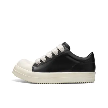 HART DAVIS Low Top Skateboard Shoes Unisex Black White