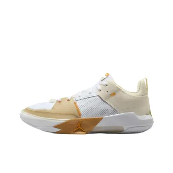 Jordan One Take 5 Shock Absorbers Low Top Basketball Shoes Men's White Gold