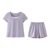 [Shorts Style]Women's-Grass Purple