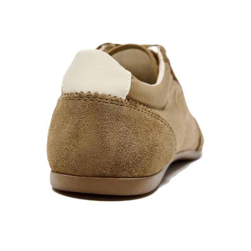 ZARA Low Top Casual Shoes Women's Brown-3