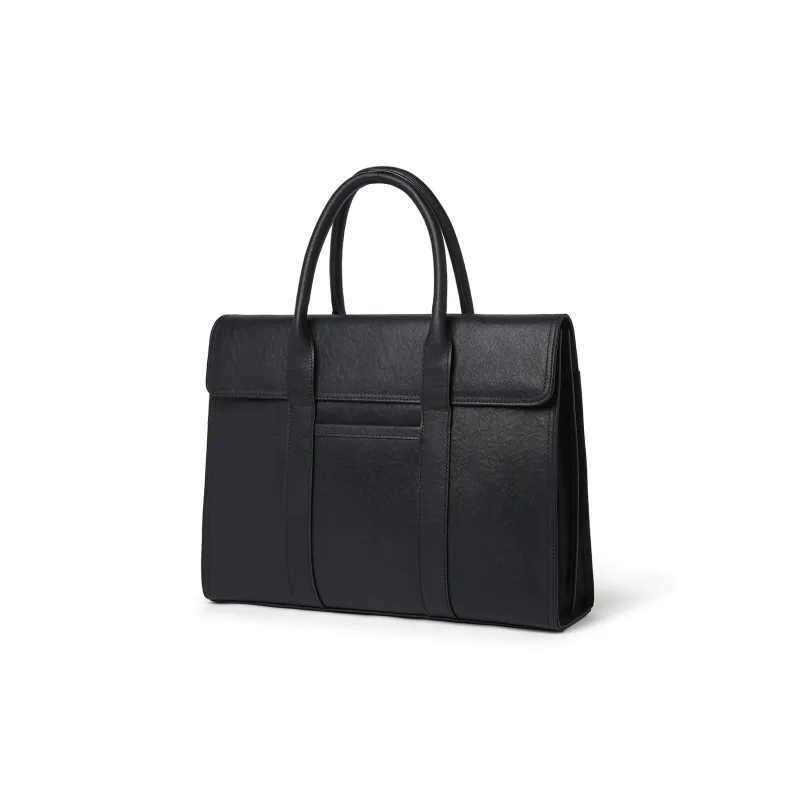 ROBERTA DI CAMERINO Cow Leather Briefcase Regular Men's Black-1