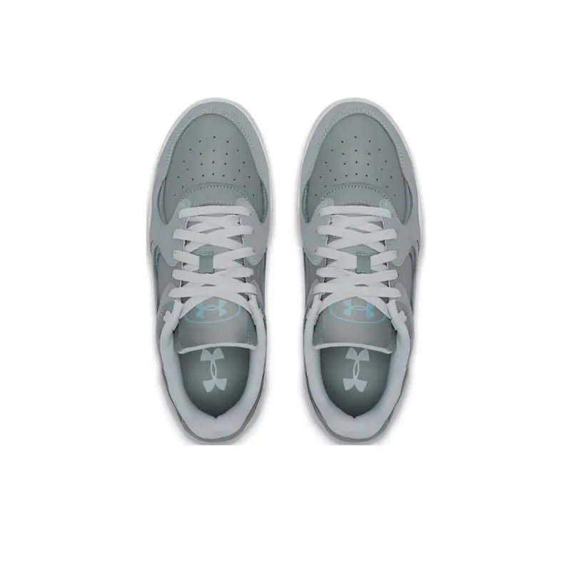 Under Armour Anti Slip Wear Resistant Low Top Casual Shoes Unisex Gray-3