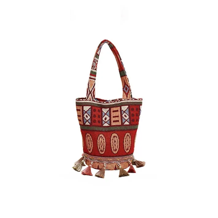 Boniu Canvas Bag, Handbag Regular Women's Multicolor-0