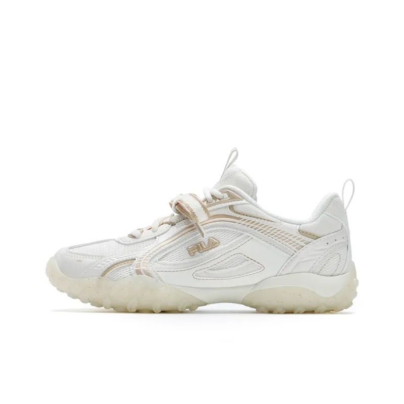 FILA PEBBLE Cushioning, Wear Resistant Low Top Running Shoes Women's Snow-0