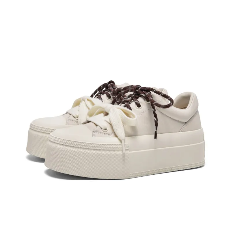 CHERYKALLY Urban Stroll Anti-Slip Wear-Resistant Lightweight Breathable Low-Top Skateboard Shoes Women's-1
