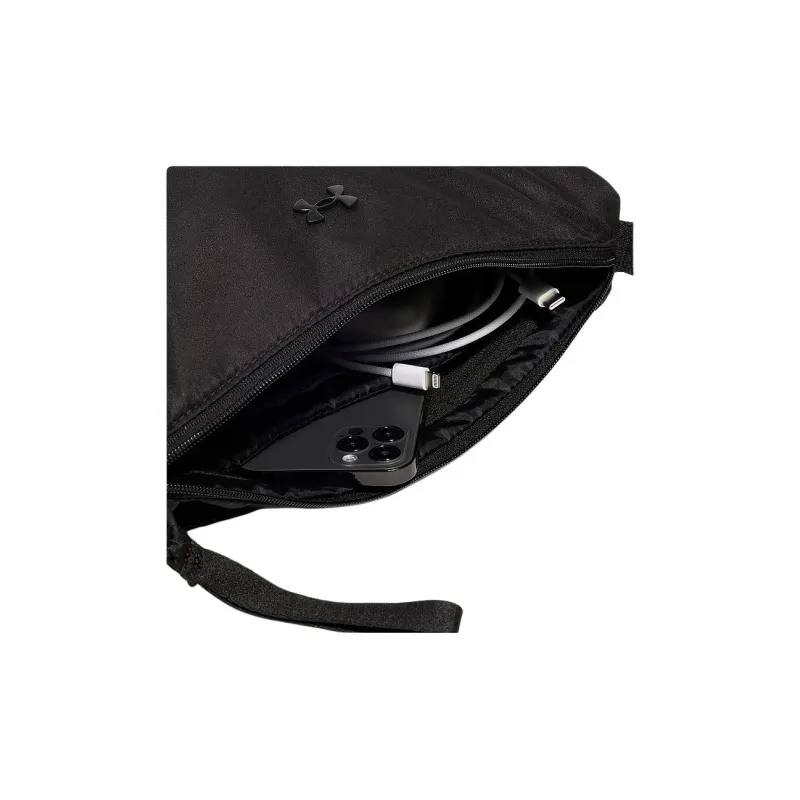 Under Armour Waterproof Fabric Shoulder Bag Regular Women's Black-4