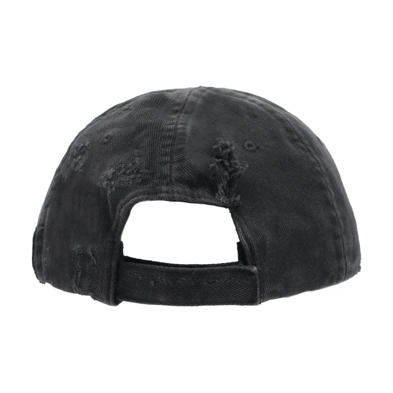Balenciaga Bb Laurel Destroyed Piercing Cap-3
