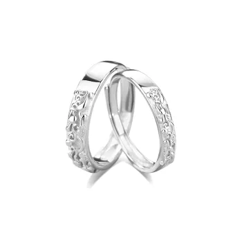 7℃ 999 Fine Silver Rings Unisex