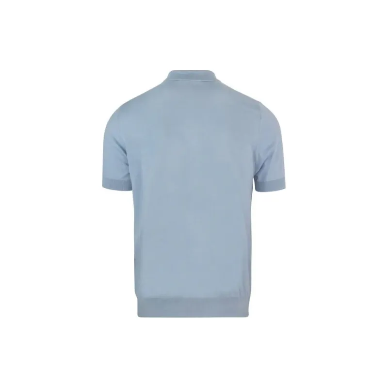 PAOLO PECORA MILANO Fine knit Polo Shirt-1
