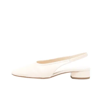 Aeyde 35mm Leather Slingback Pumps
