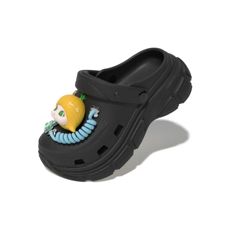 CHEDOIR Closed Toe Slippers, Women's-1