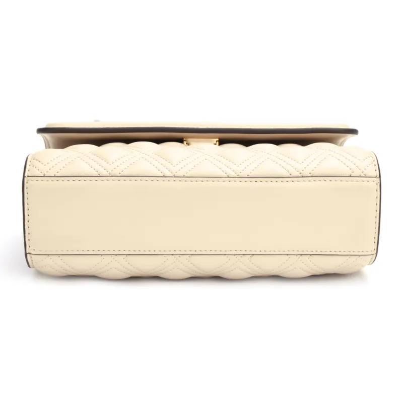 TORY BURCH Fleming Small Convertible Shoulder Bag New Cream-3
