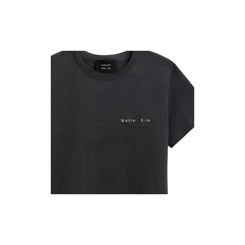 COACH FW24 Regular T Shirt Women's Charcoal-4
