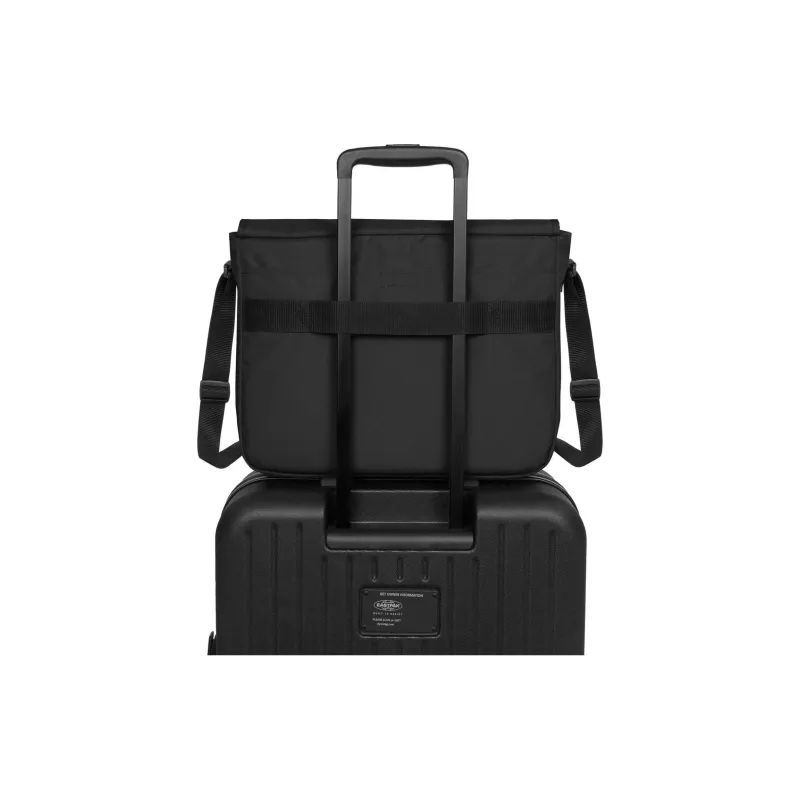 EASTPAK Polyester Shoulder Bag Large Size Unisex Black-2