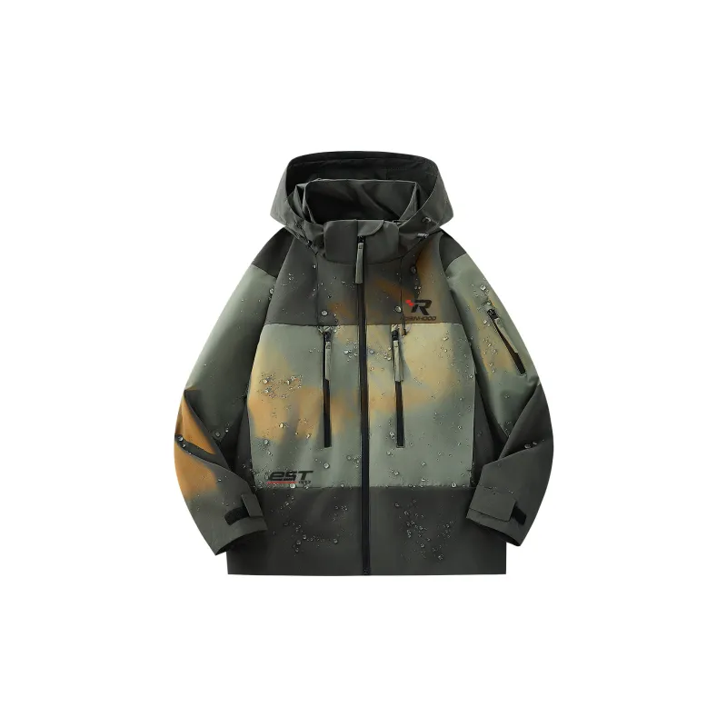 ROBINHOOD Waterproof And Windproof To Keep Warm Windbreaker Jacket Unisex-12