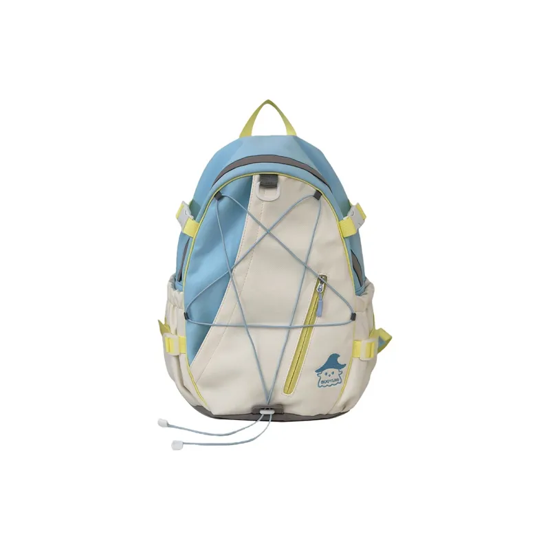 XIANGSU Nylon Backpack Large Size Unisex Multicolor-29