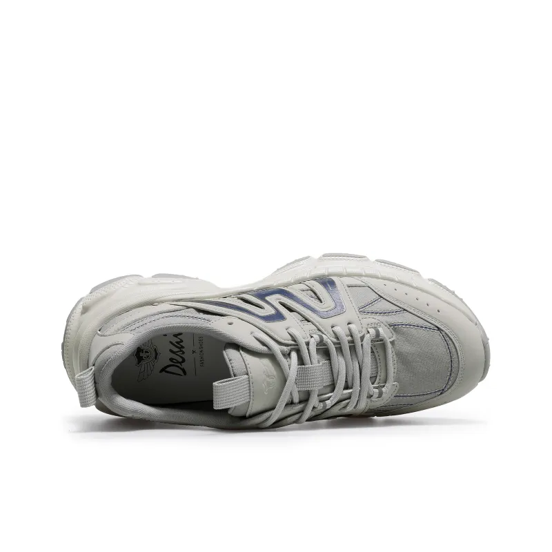 Desai Anti Slip Wear Resistant Chunky Sneakers Men's-7