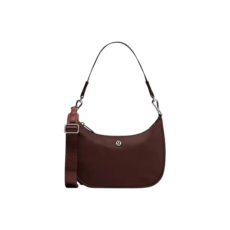 Lululemon Nylon Crossbody Bag, Shoulder Bag Trumpets Women's Umber-0