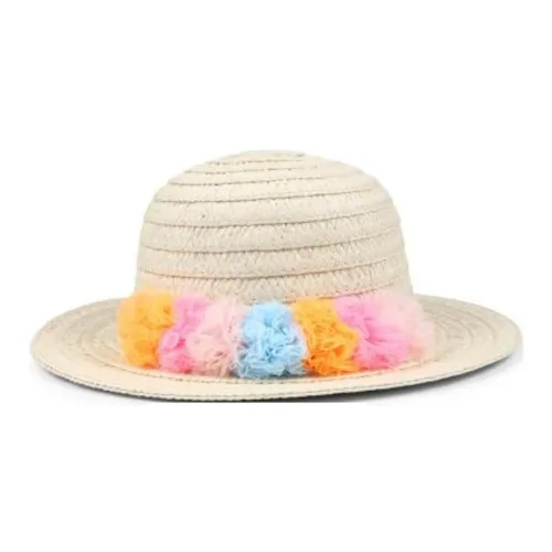 Billieblush Textile Paper Polyester Hats & Caps Unisex Beige Yellow