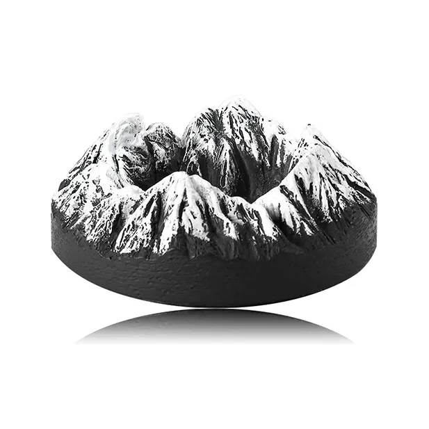 STUFFER Retro Nostalgic High Value Snow Mountain Ornament Ashtray With Advanced Sensitivity-1