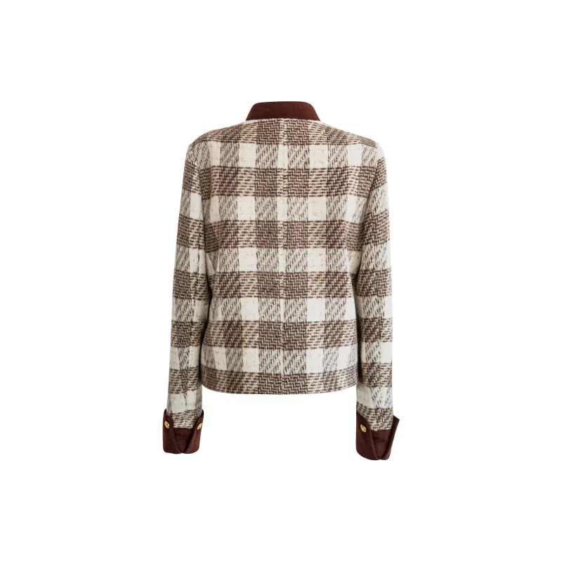 ROEYSHOUSE Jackets & Coats Women's Plaid-1