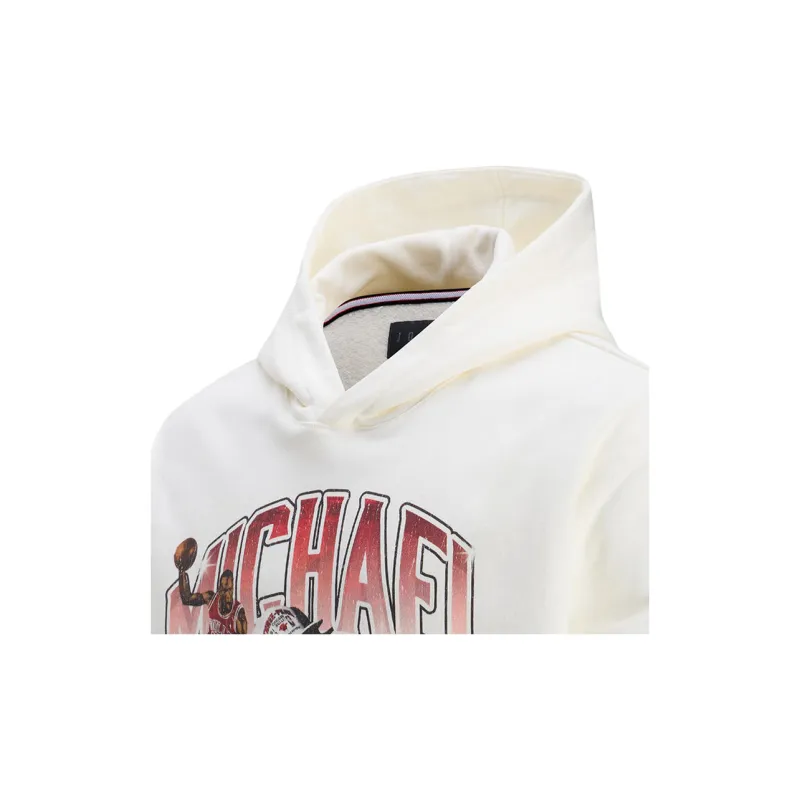 Jordan Flight Fleece Sweatshirt Men's Sail White-4