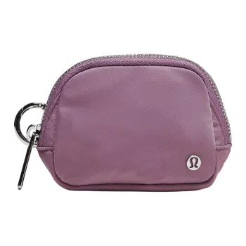 Lululemon Everywhere Nylon Coin Purse Extra Mini Women's Lavender