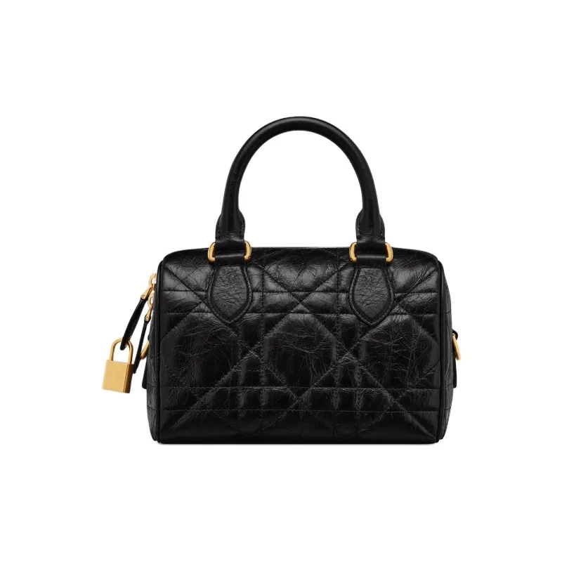 DIOR Groove Cow Leather Shoulder Bag, Crossbody Bag, Handbag Women's Black-2