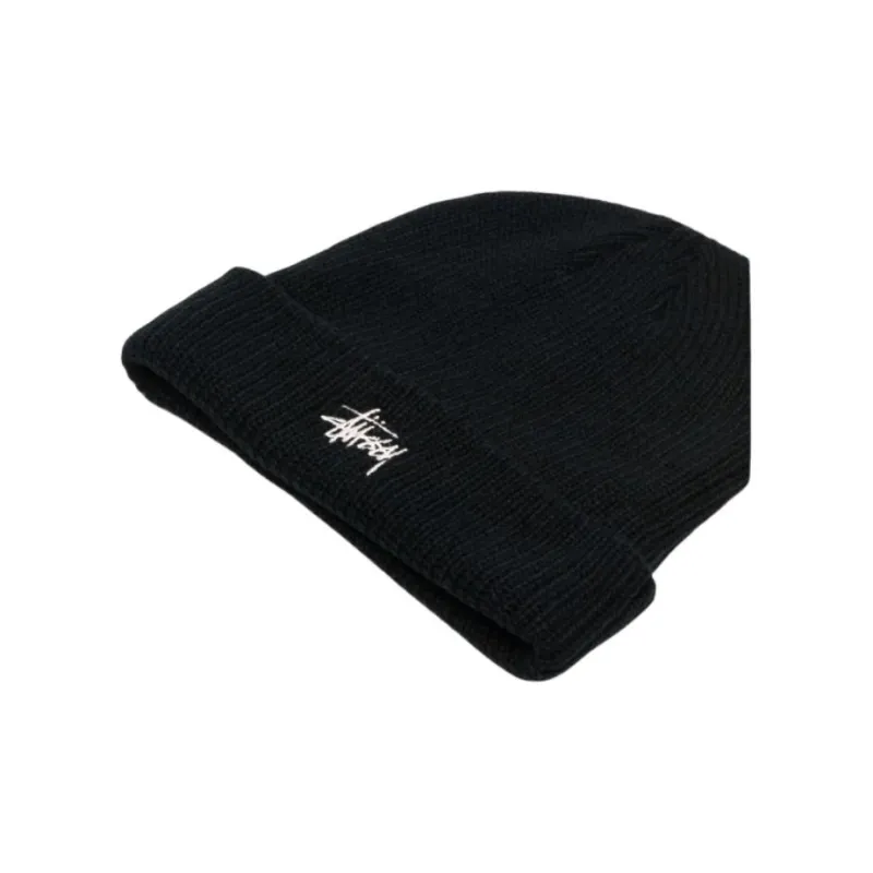 Stussy Acrylic Beanies Women's Black-2