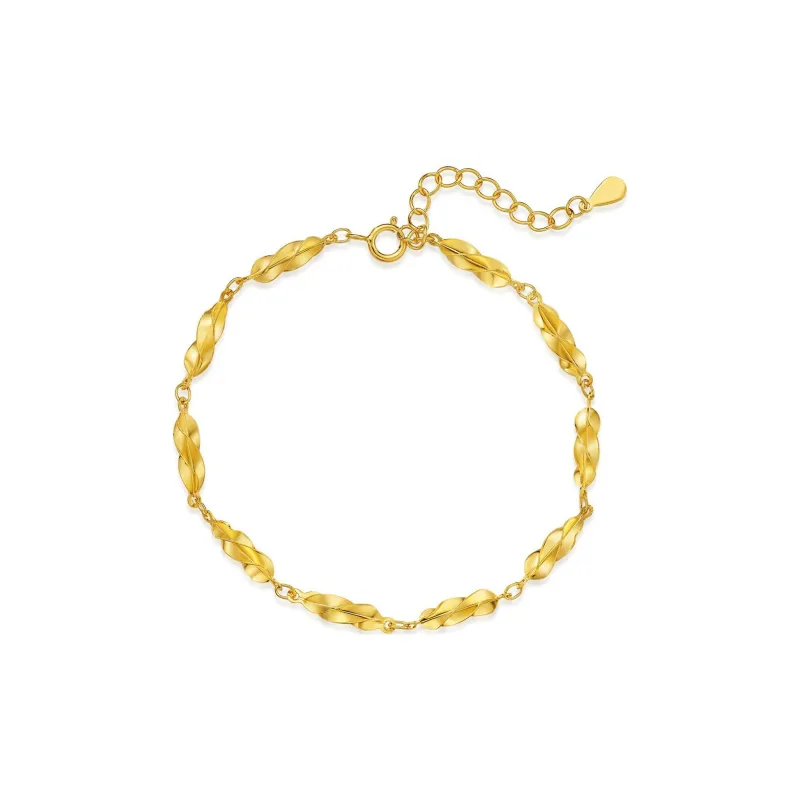 SEAZA S925 Silver Bracelets Women's Yellow-0