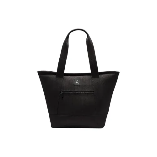 Jordan Cotton Tote Bag Shopping Bag Handbag Unisex Black