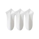 [3 Pack]White/White/White