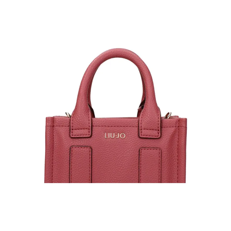 LIU·JO Polyester Tote Bag, Shopping Bag, Shoulder Bag, Crossbody Bag, Handbag Mini Women's Red-3