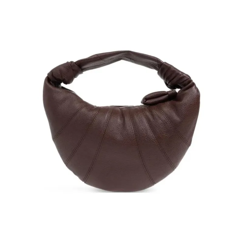 Lemaire Leather Croissant Bag Handbag Mini Women's Brown-2
