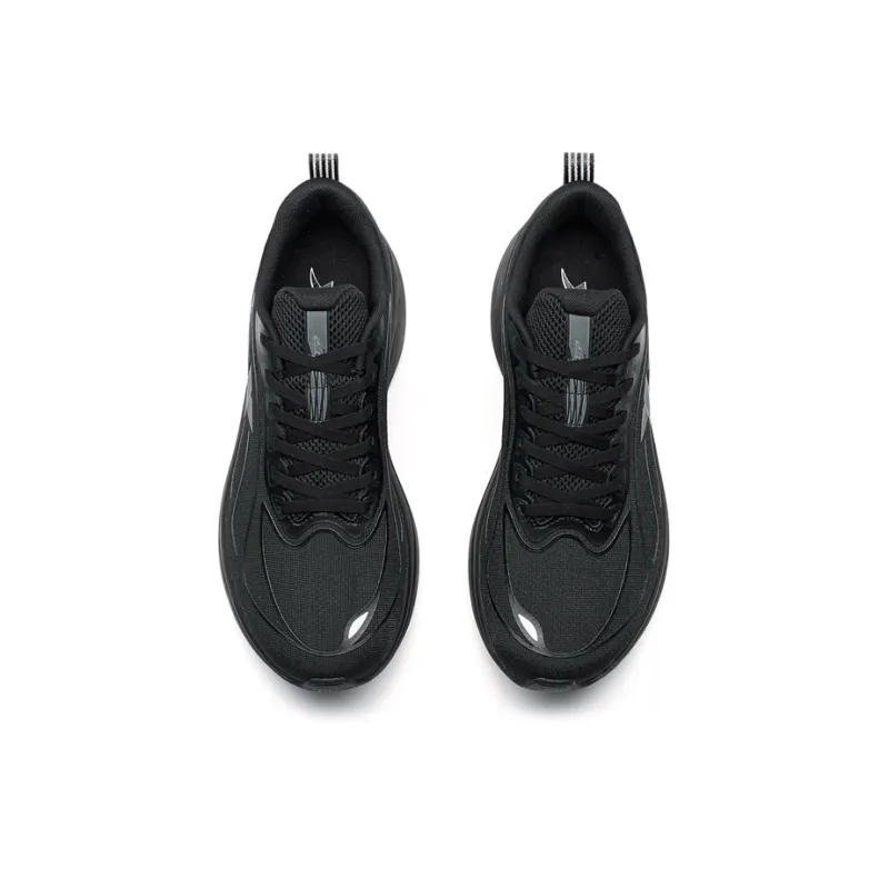XTEP Breathable, Lightweight, And Abrasion Resistant Low Top Training Running Shoes Men's Black-3