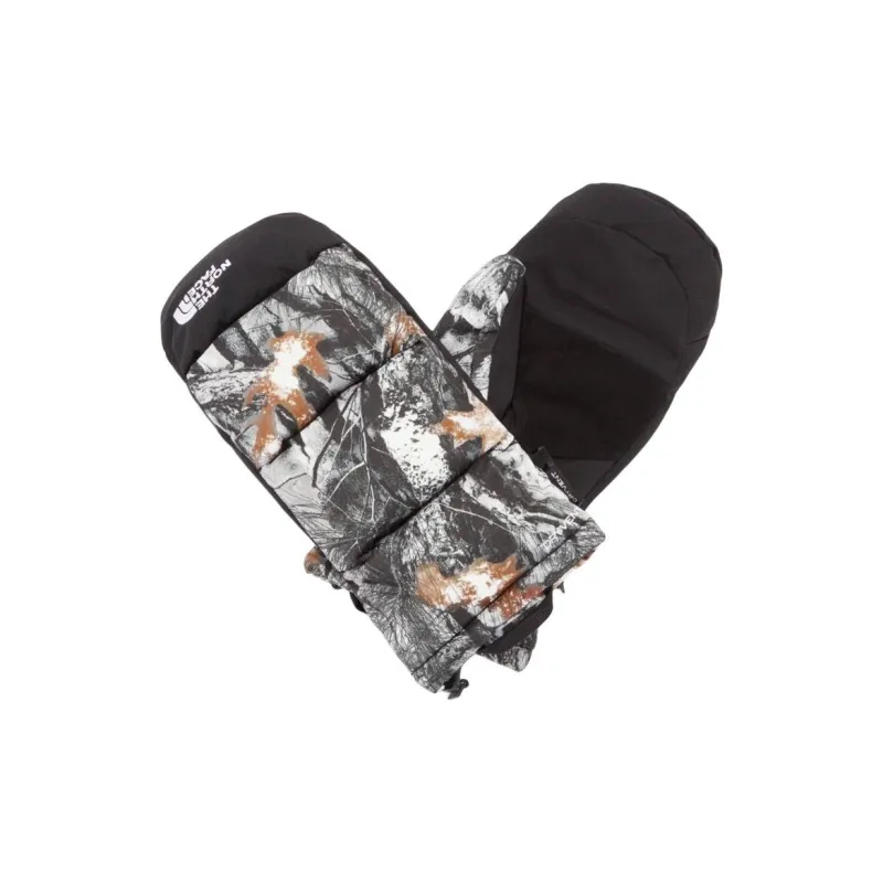 THE NORTH FACE Polyester Goat Leather Goose Down Goose Feather Gloves Unisex Multicolor-1