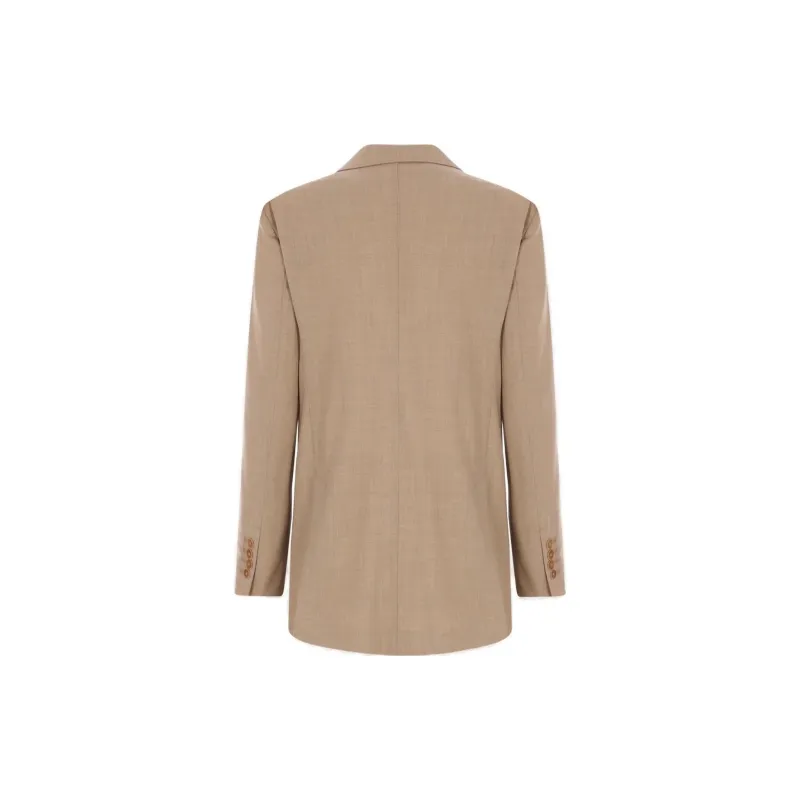 MaxMara Corfu Double Breasted Long Sleeved Jacket-1