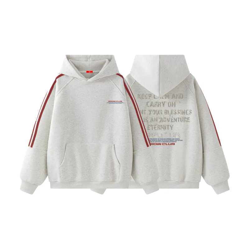 MIIOW Trend Party Series Sweatshirt Unisex Navy Blue-14
