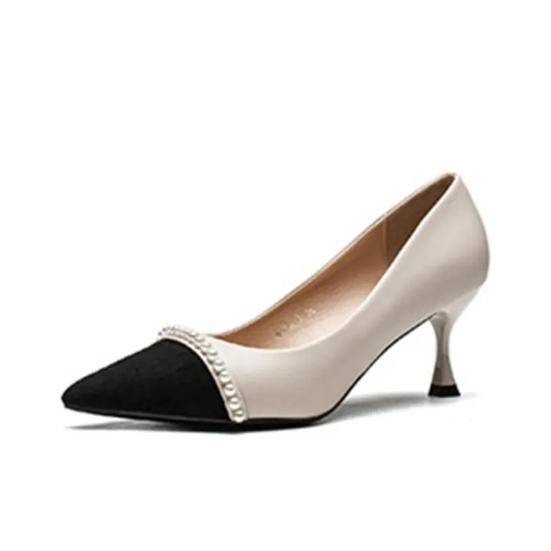 Than Than Me Slim Heel High Heels Women's-4
