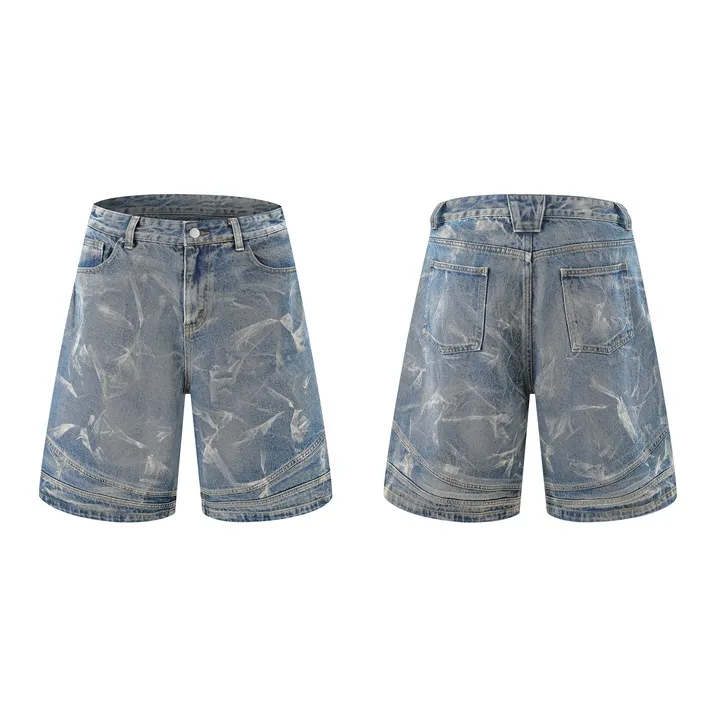 BEAR UNION Denim Shorts Unisex-2