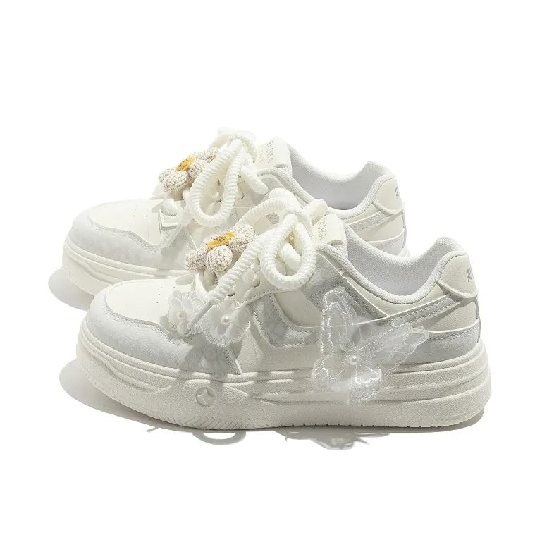 BEIER Non-slip Lightweight Low-Top Skateboard Shoes Women's-1