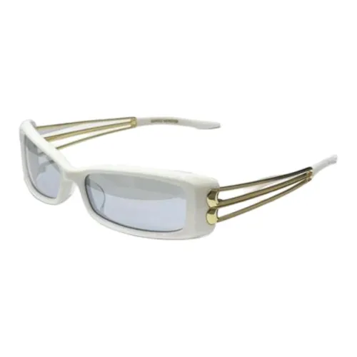 GENTLE MONSTER Rectangular Sunglasses Men's White