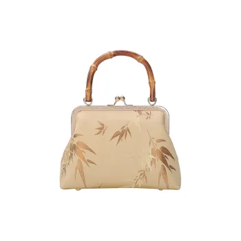 Boniu Silk Handbag Regular Women's Multicolor
